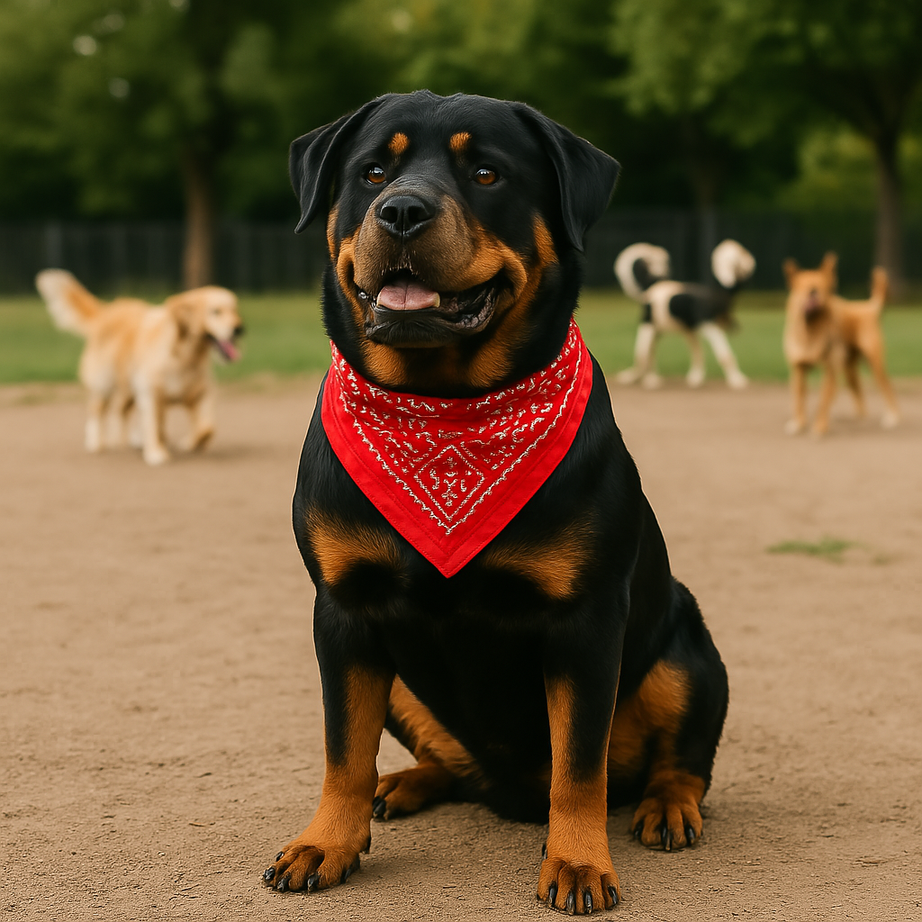 Collier style bandana