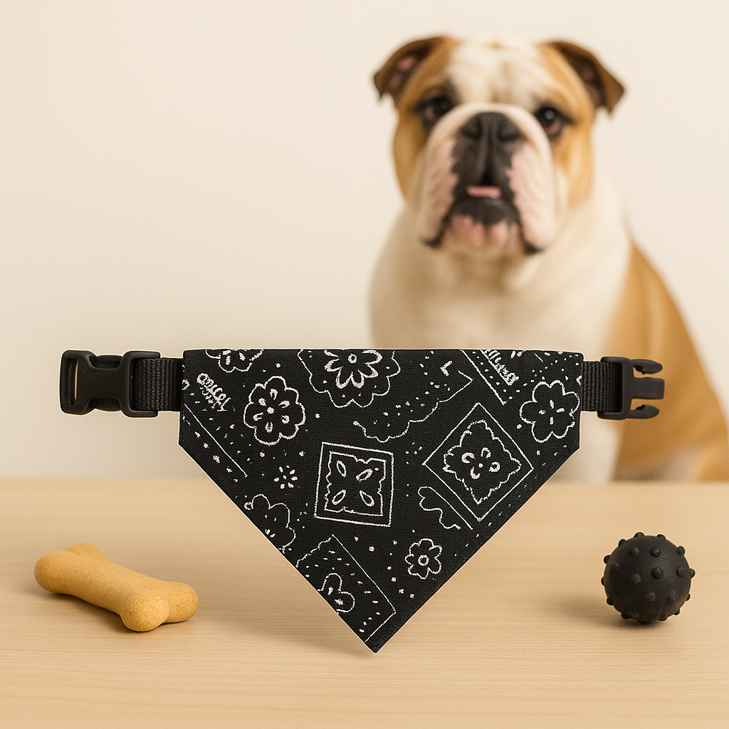Collier style bandana