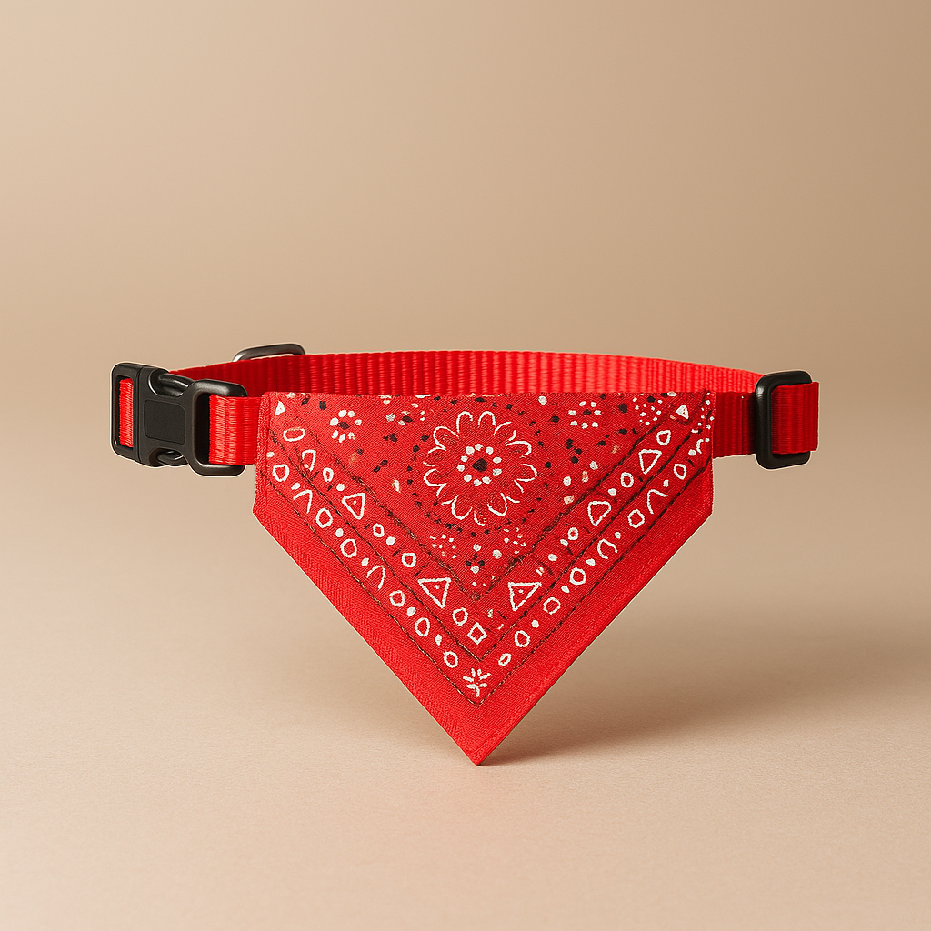 Collier style bandana