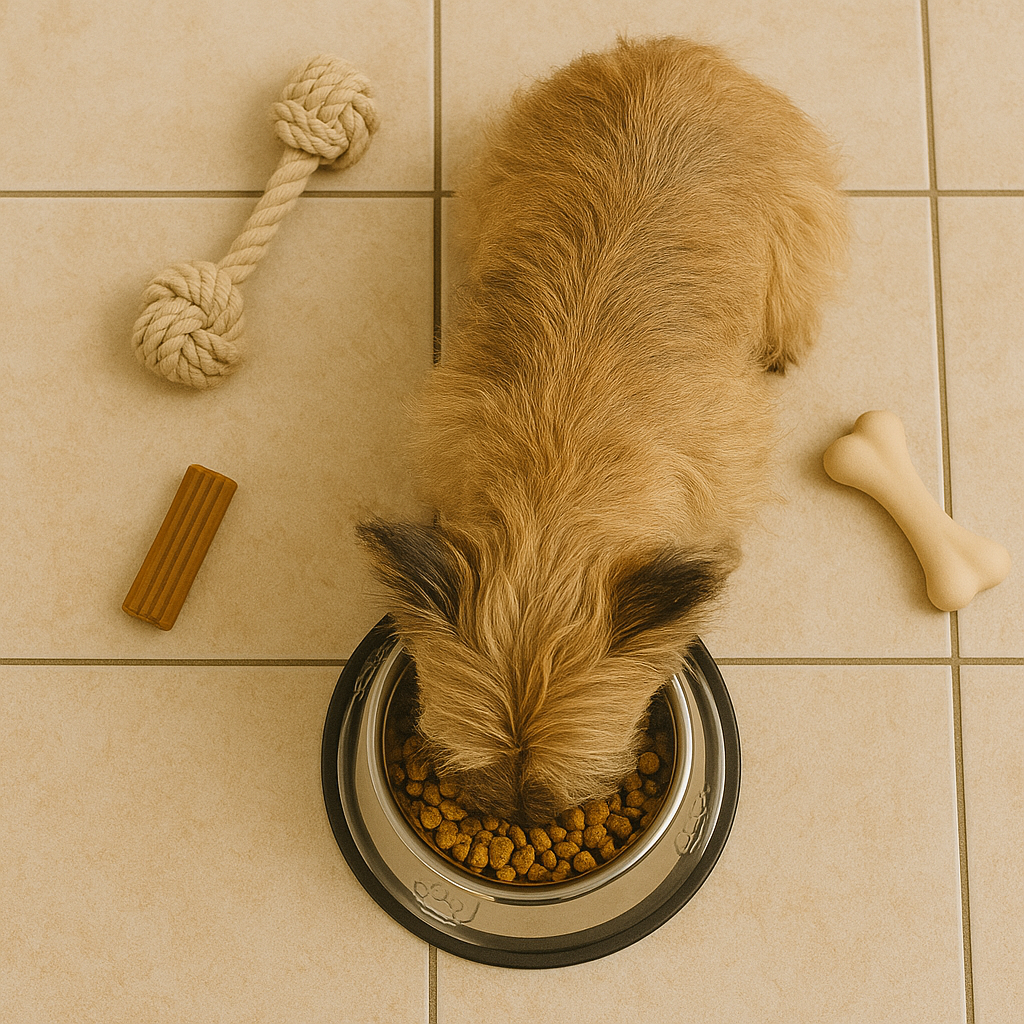 Gamelle en inox pour chien - Eau ou croquettes