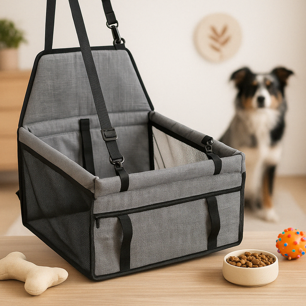 Panier de transport pour chien - siège auto
