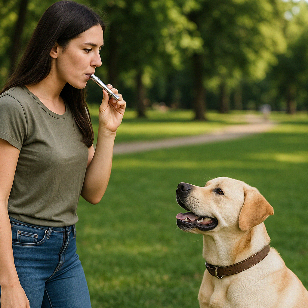 Sifflet ultrason chien