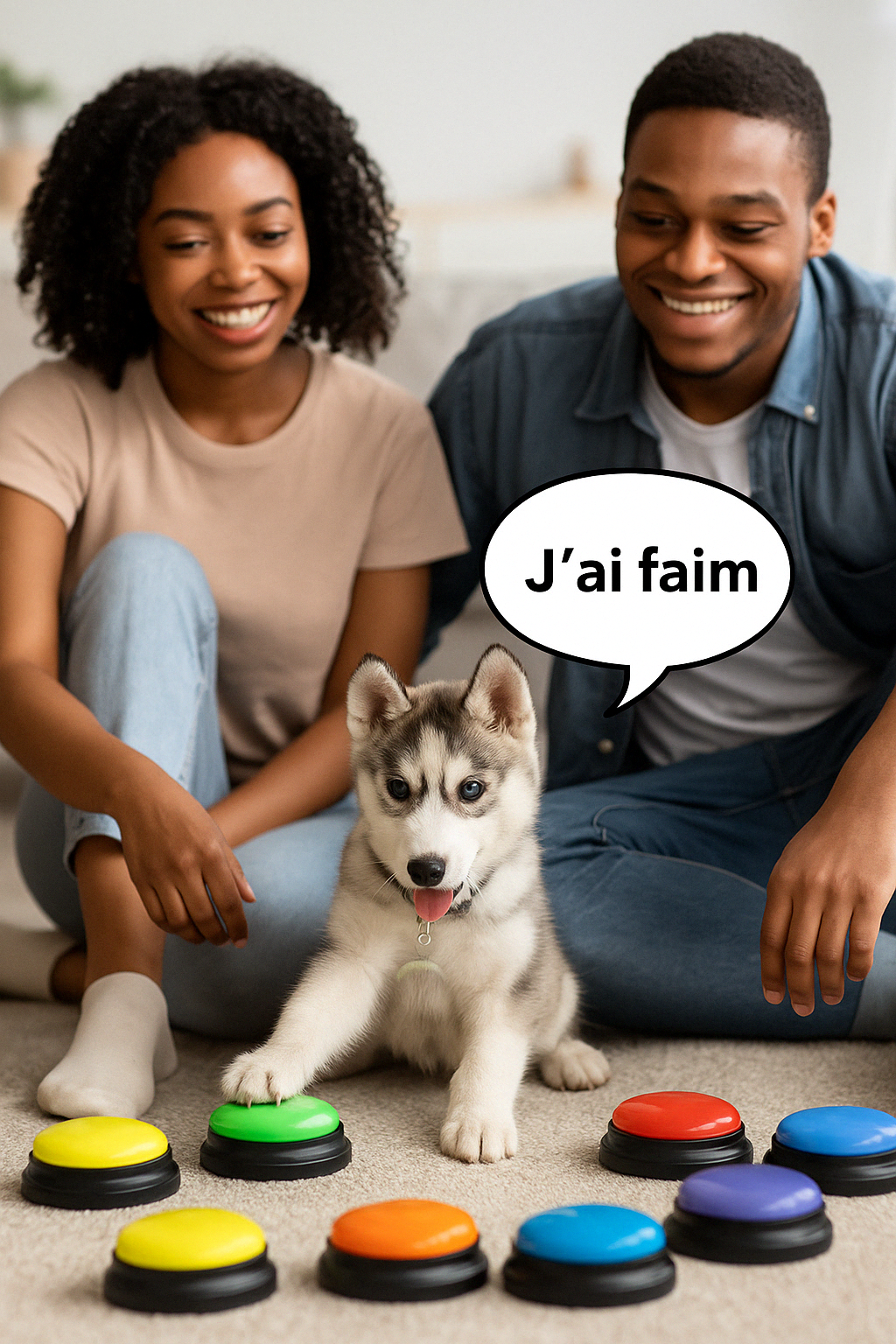 Enregistreur éducatif de son pour chien