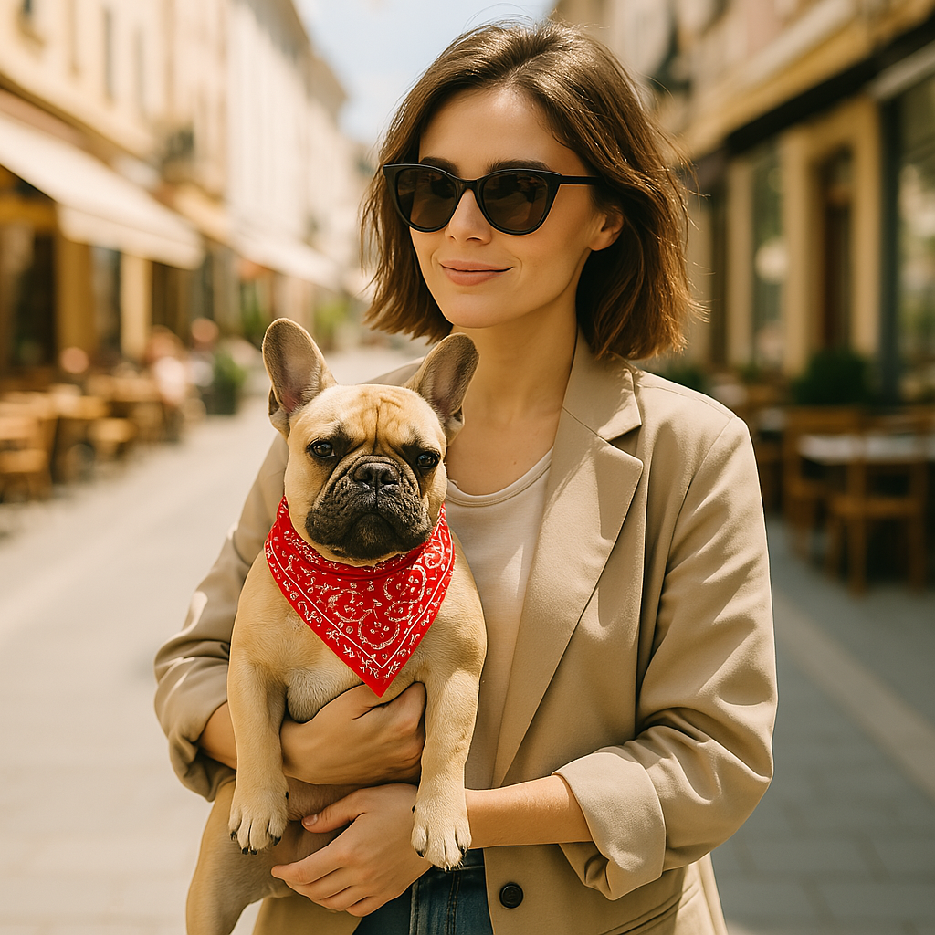 Collier style bandana