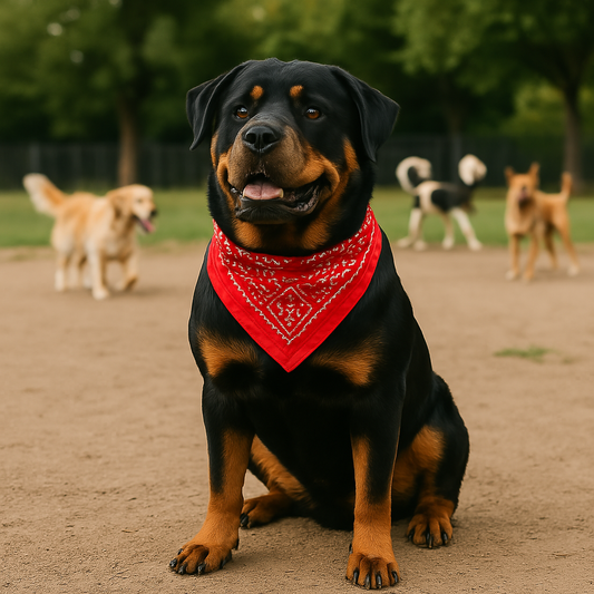 Collier style bandana