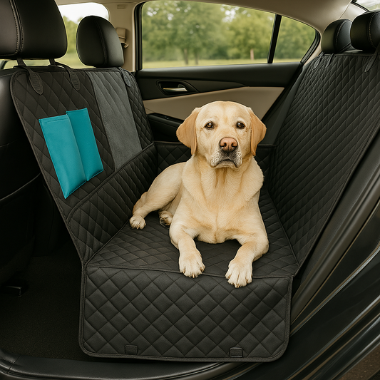 Couverture de siège auto pour chien - idéal pour les voyages