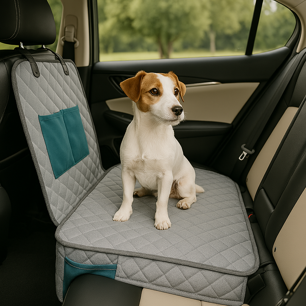 Couverture de siège auto pour chien - idéal pour les voyages