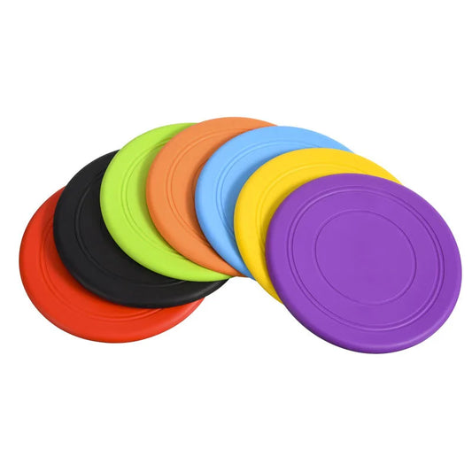 Frisbee en silicone résistant pour chien