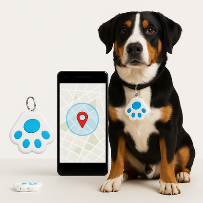 Mini Localisateur Pendentif Bluetooth pour Chien