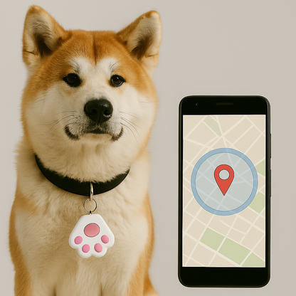 Mini Localisateur Pendentif Bluetooth pour Chien